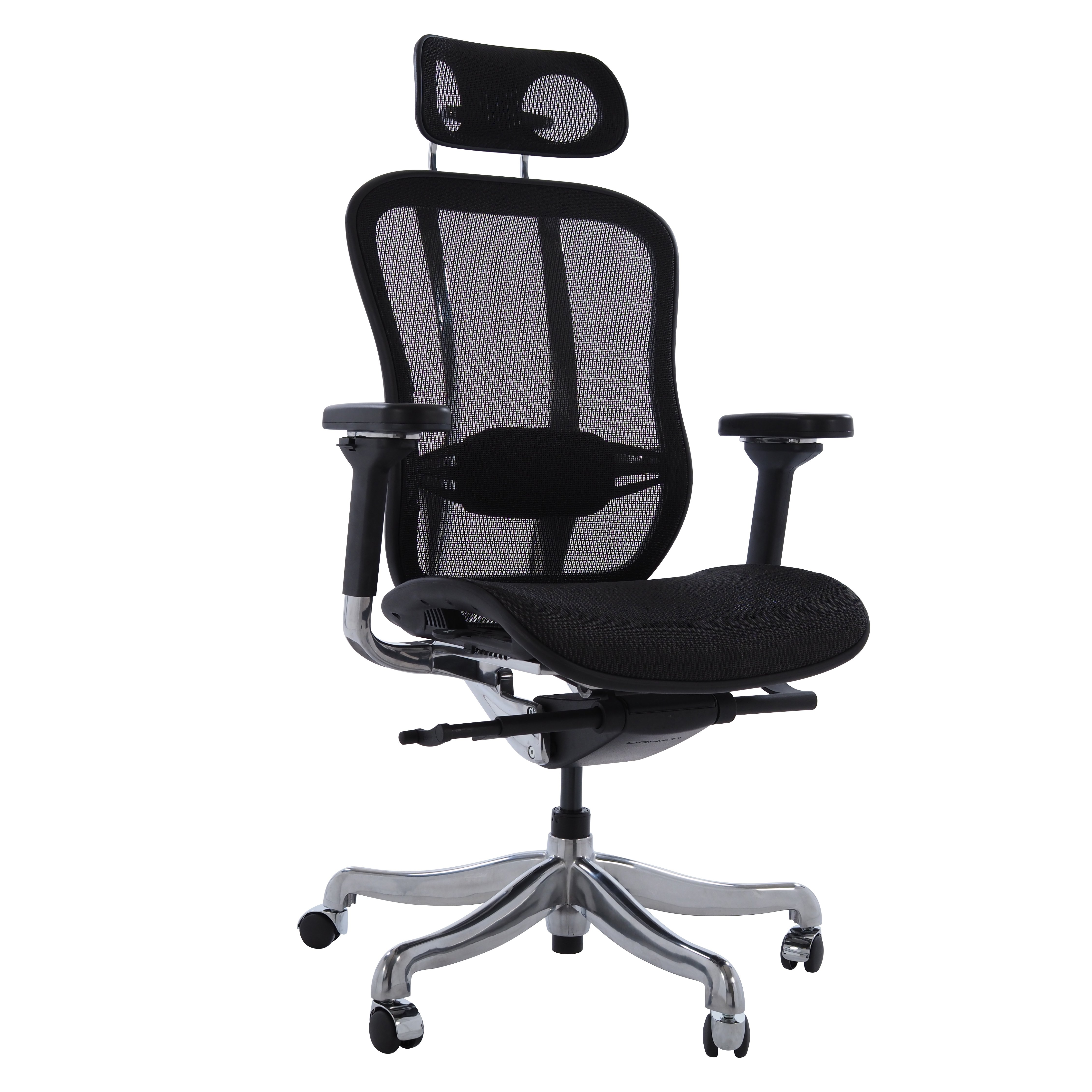 Herman Miller style, Office chair Aaron mesh netweave black