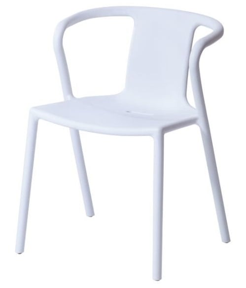 stackable style, Terrace chair Air armchair white