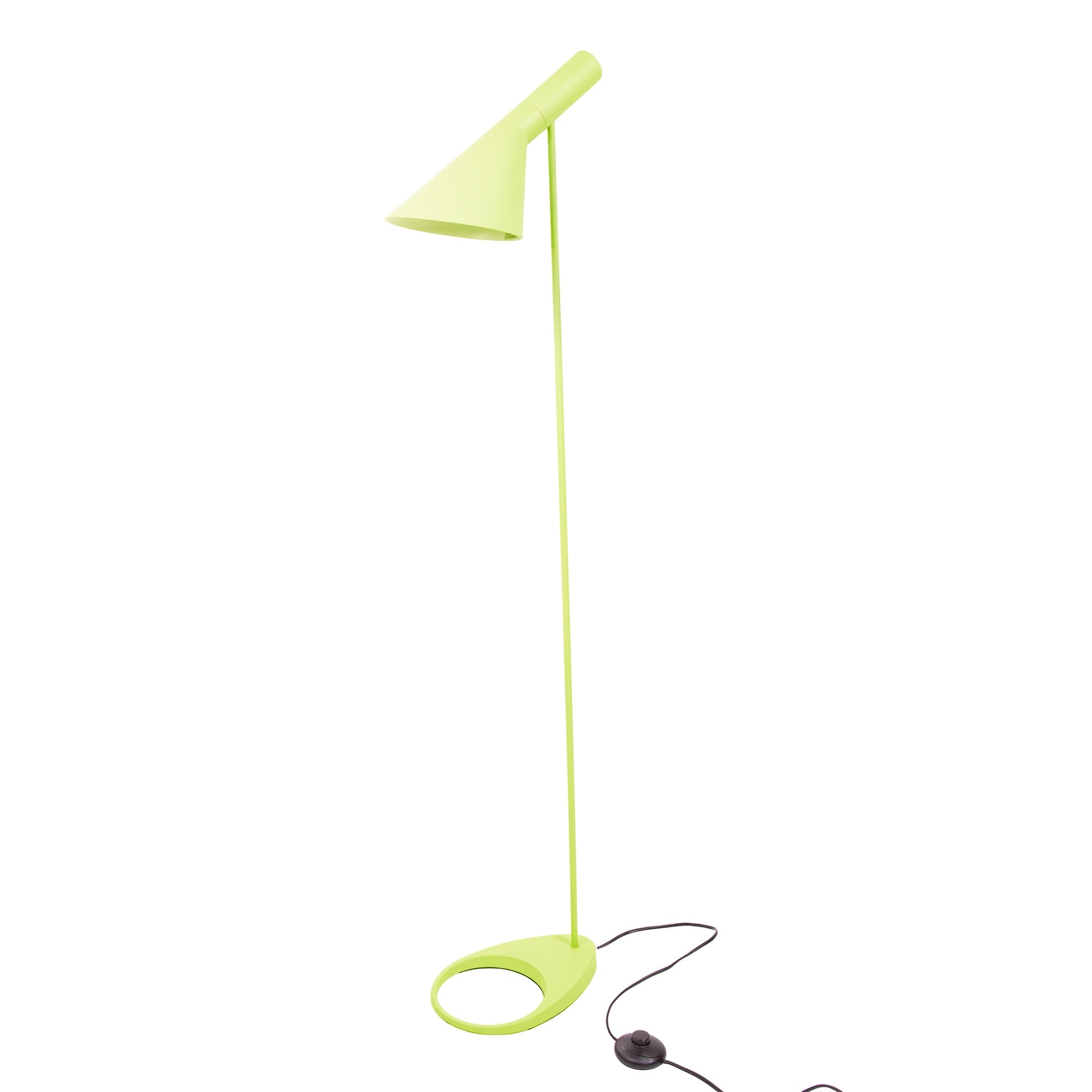 Arne Jacobsen style, Floor light DD D AJ Light Lightgreen