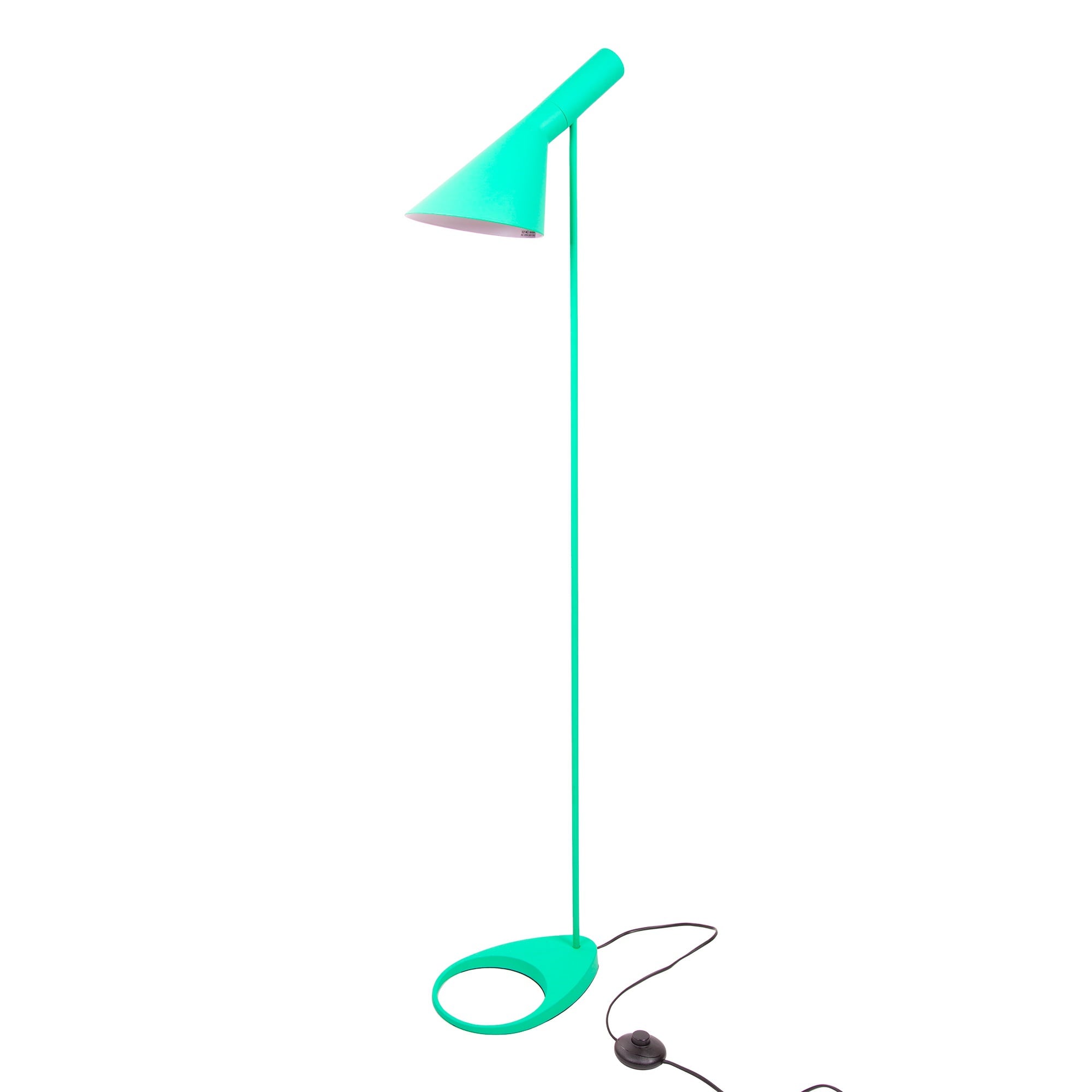 Arne Jacobsen style, Floor light DD D AJ Light Light Blue