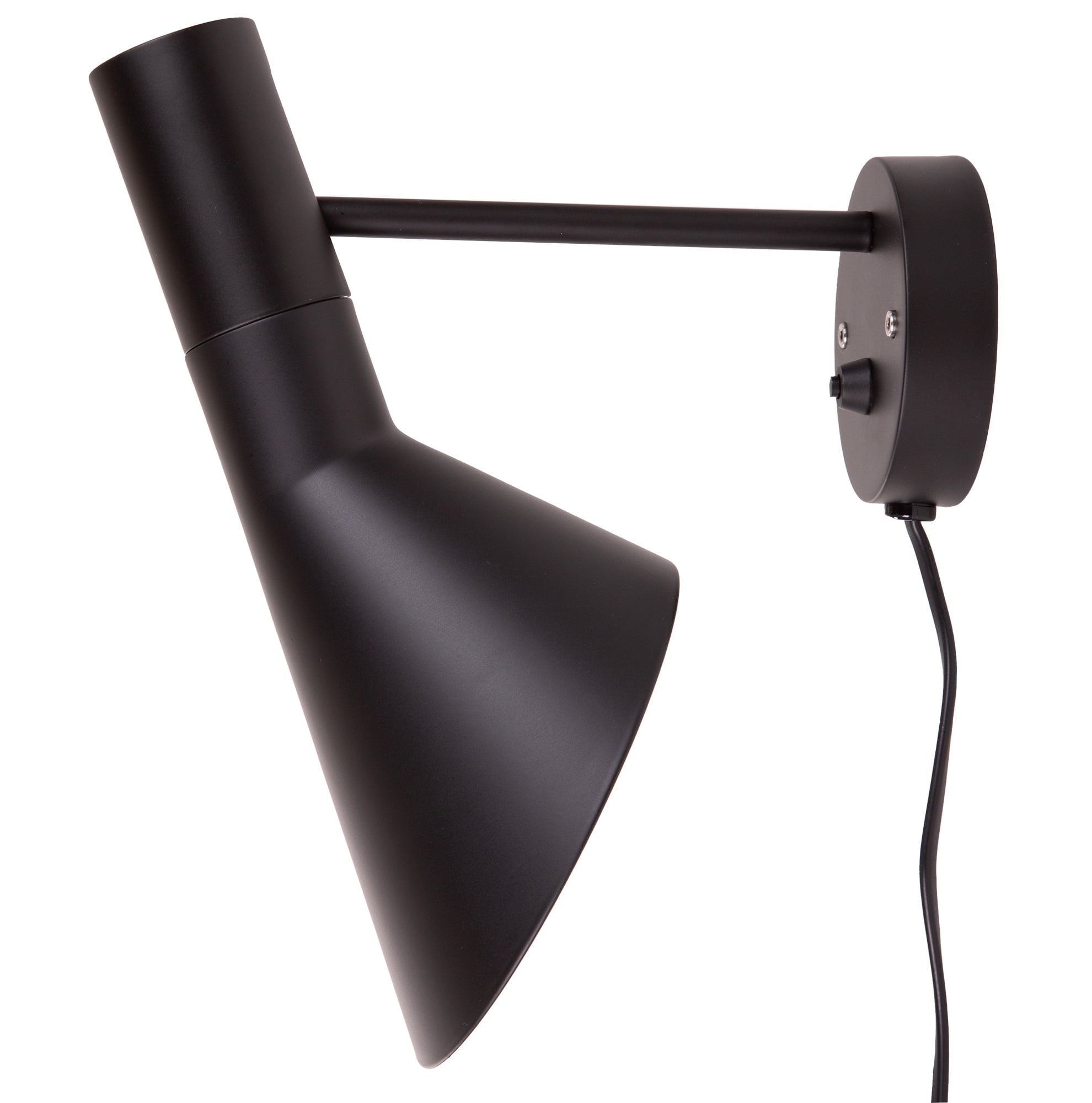 Arne Jacobsen style, Wall light DD D AJ Light black
