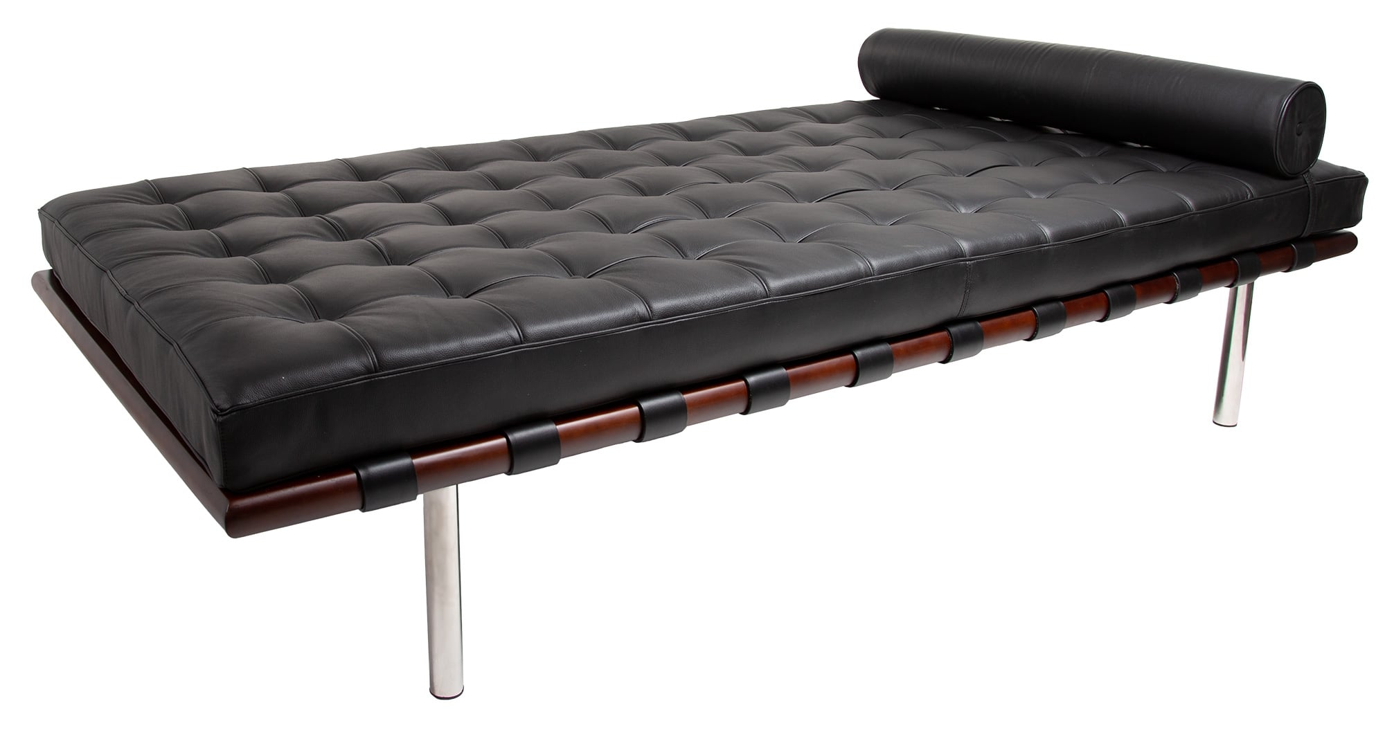 Ludwig Mies vd Rohe style, Daybed Barcelona Pavillion black