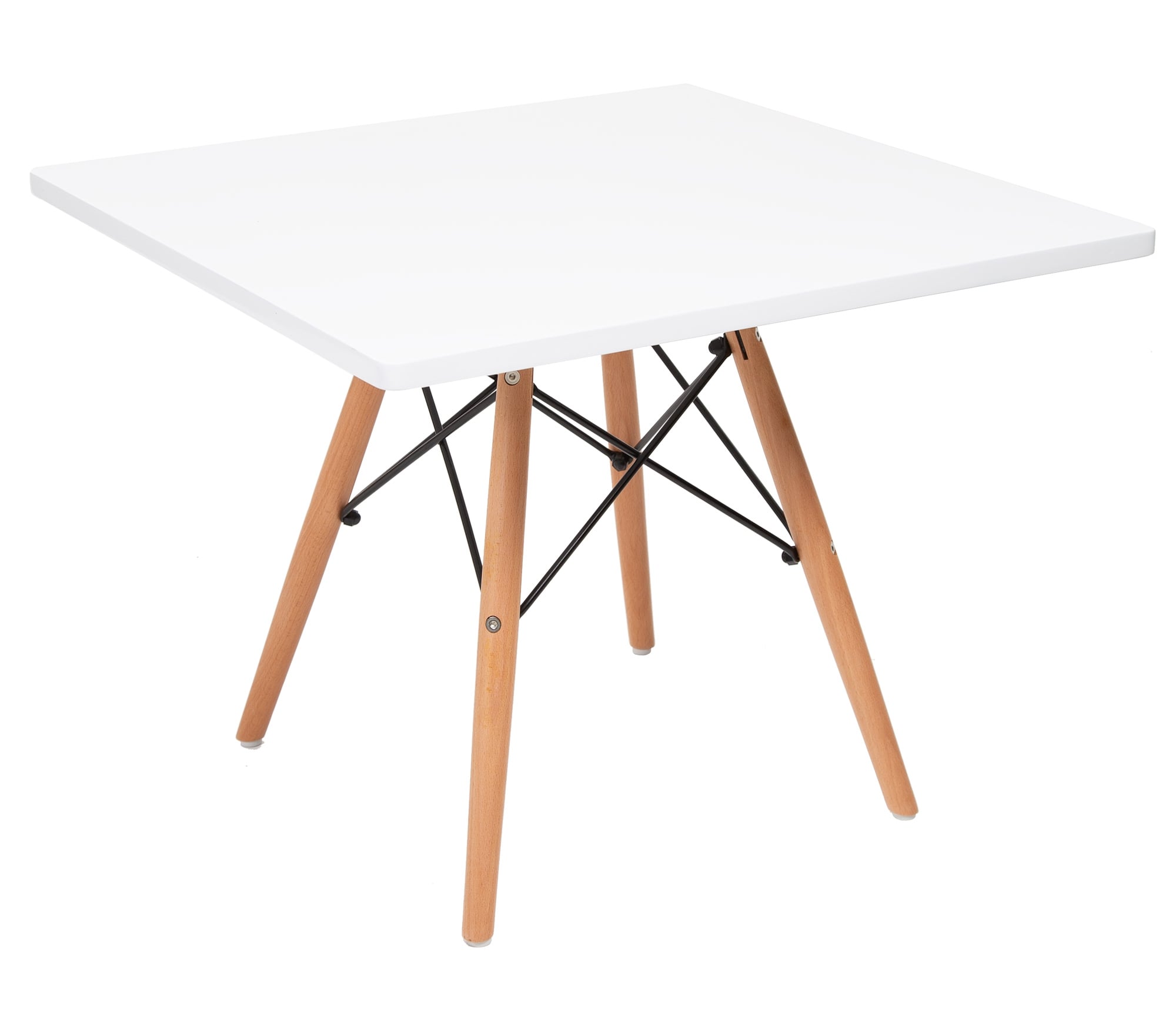 Charles Eames style, Children's table CTW junior square white