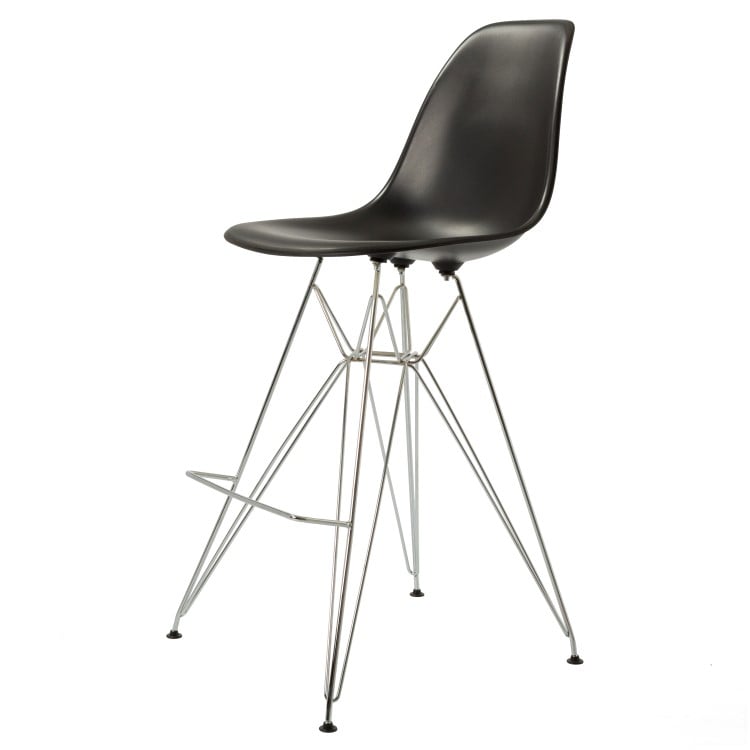 Charles Eames style, Barstool DSR matte PP black