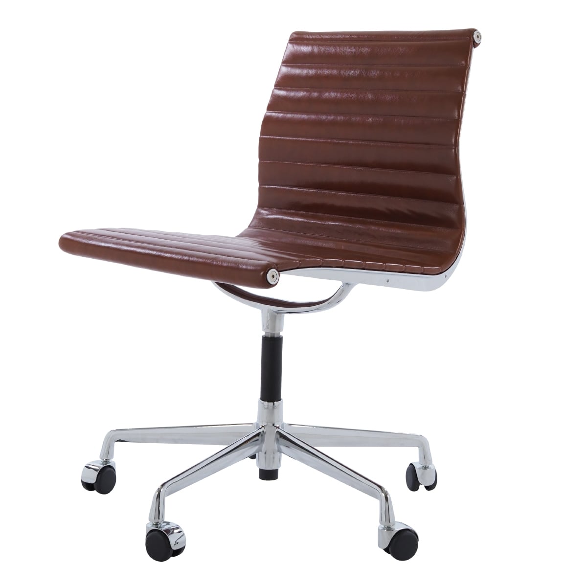Charles Eames style, Conference chair EA105 Leather antique