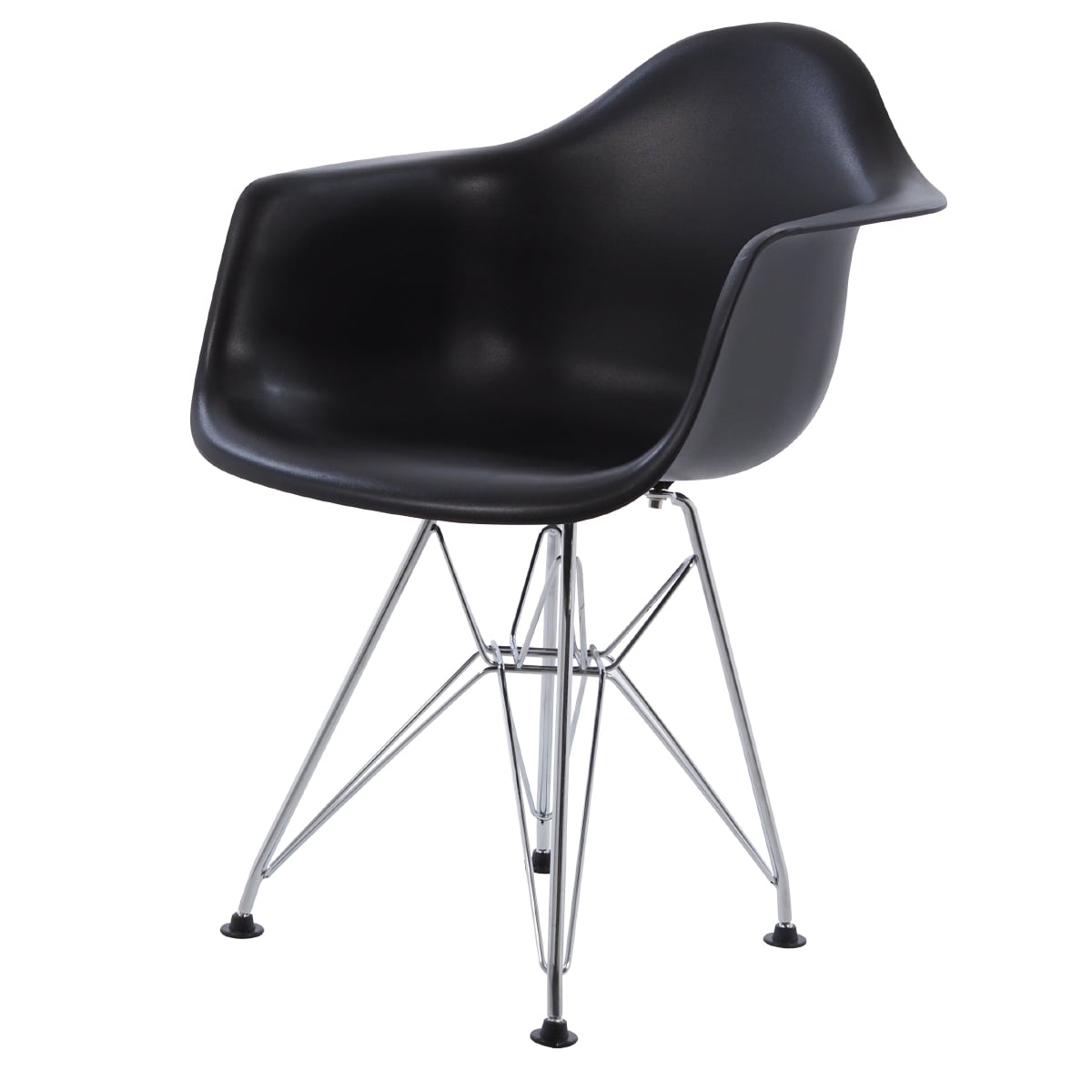 Charles Eames style, Children's chair DAR Junior black