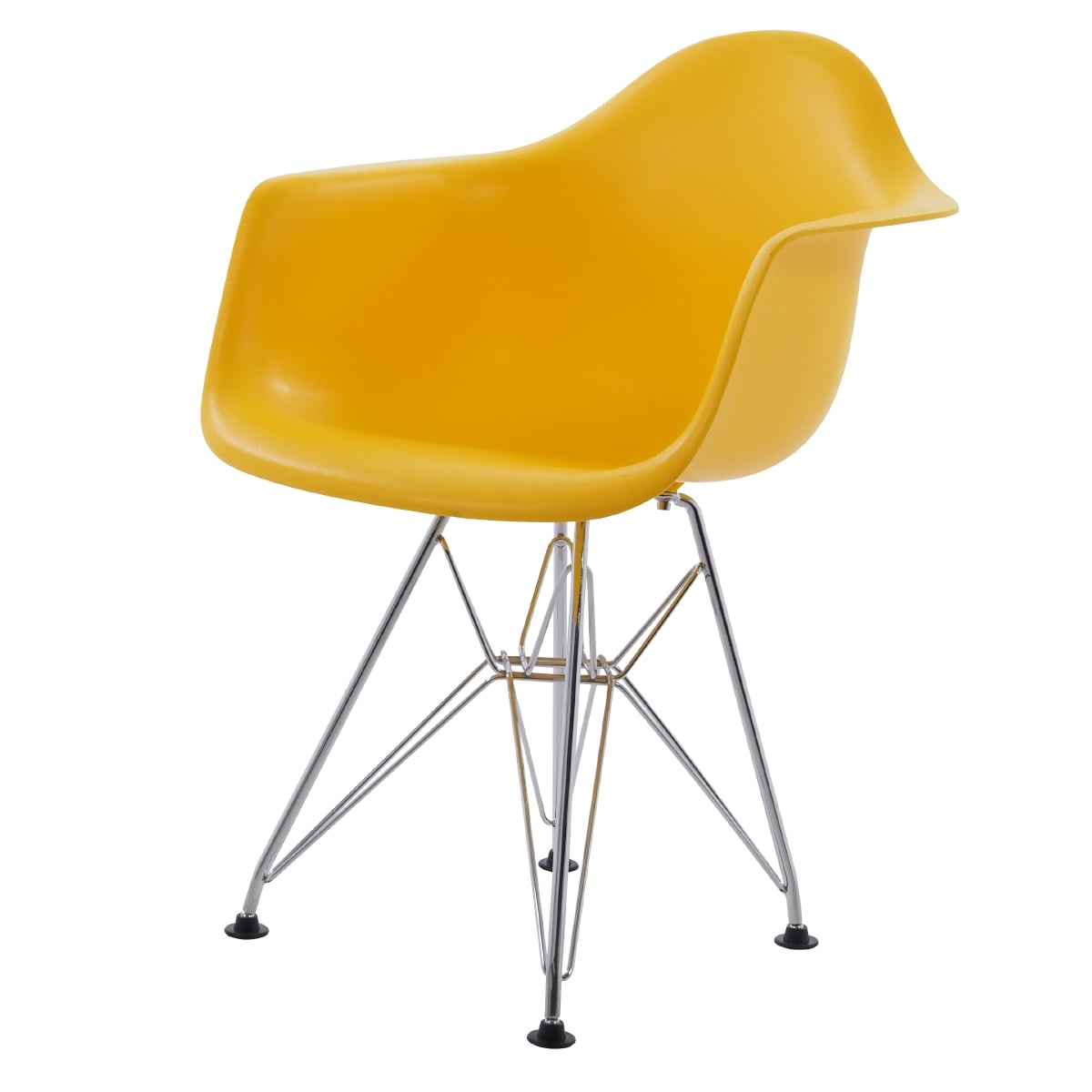 Charles Eames style, Children's chair DAR Junior yellow