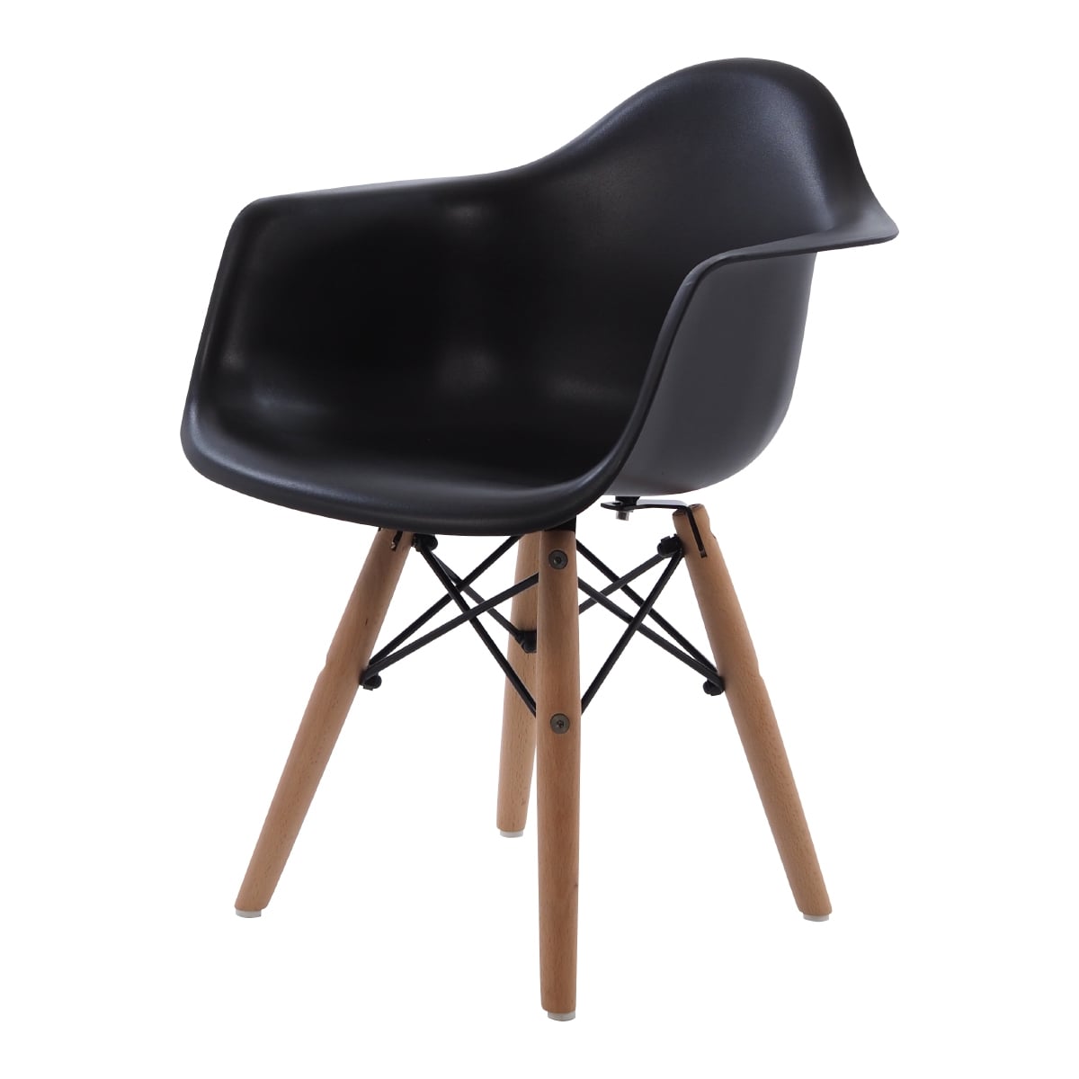 Charles Eames style, Children's chair DAW Junior black