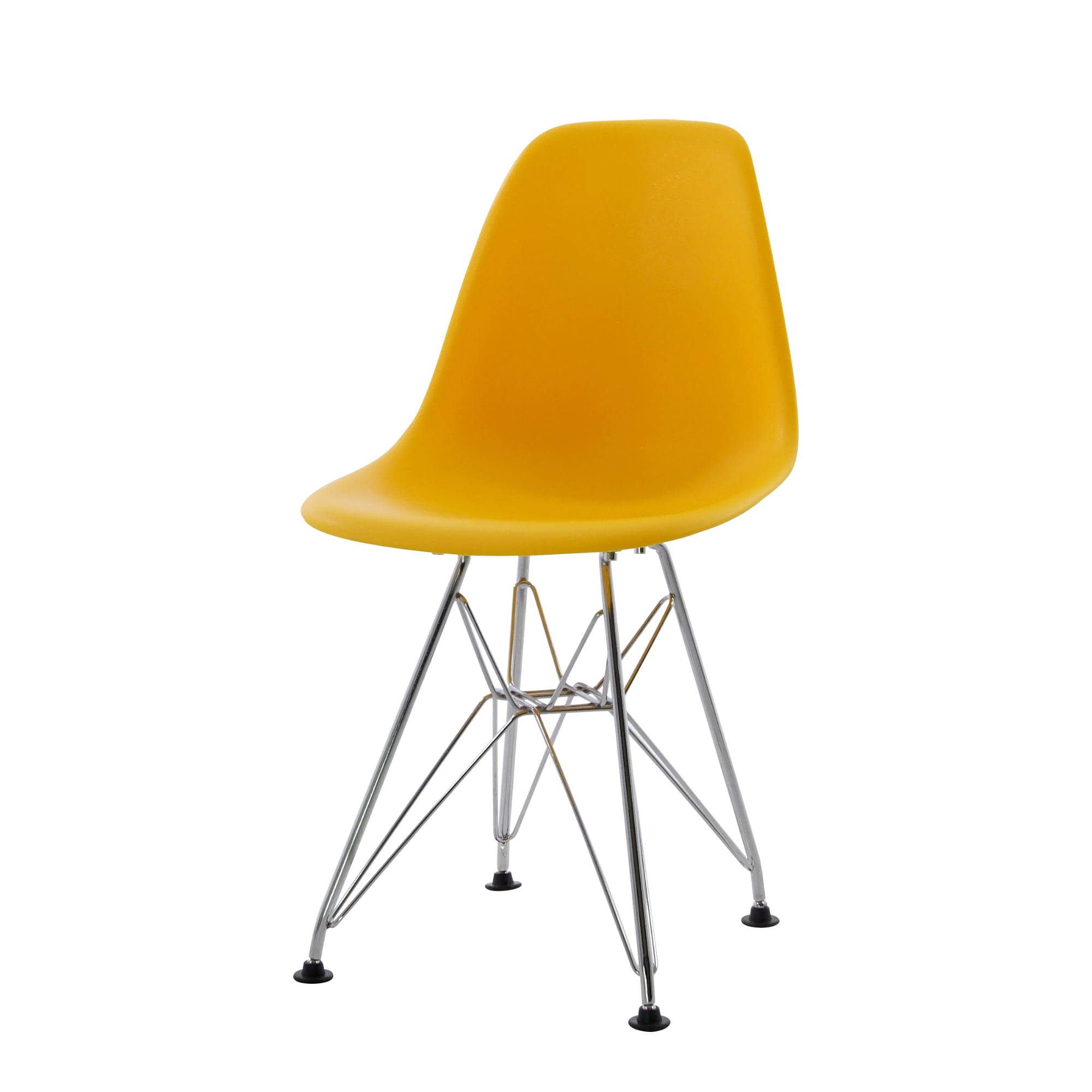 Charles Eames style, Children's chair DSR Junior yellow