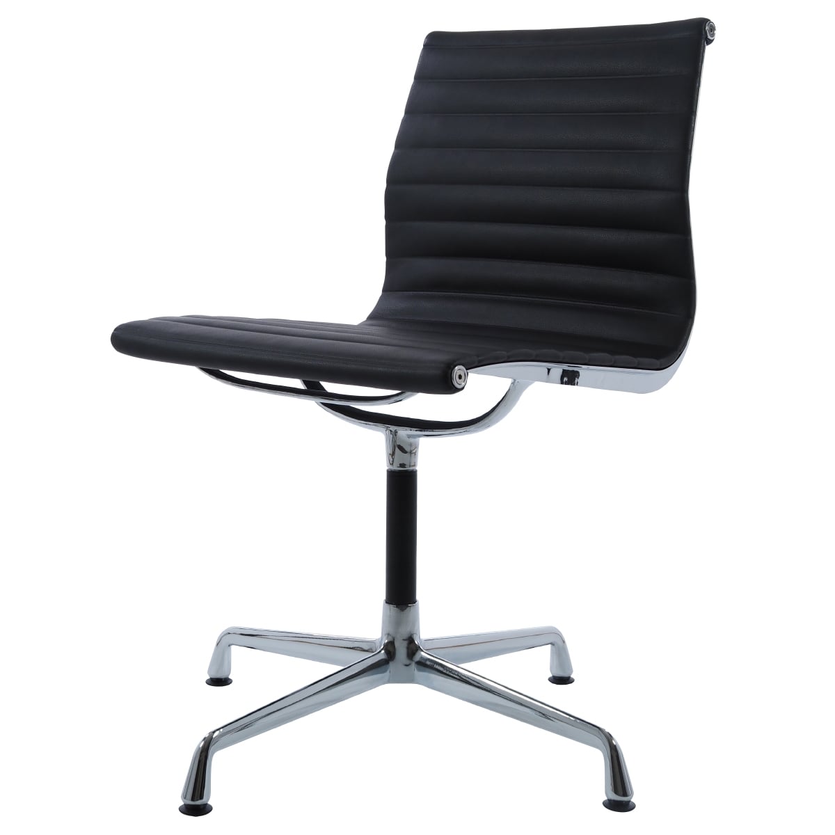Charles Eames style, Conference chair EA105 Leather black