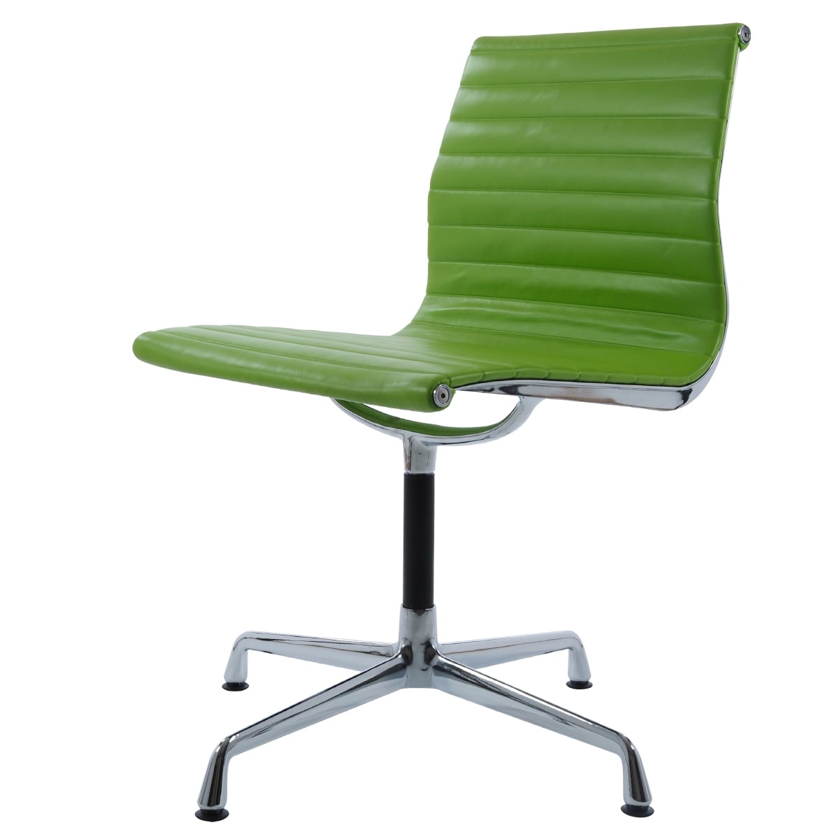 Charles Eames style, Conference chair EA105 Leather Green