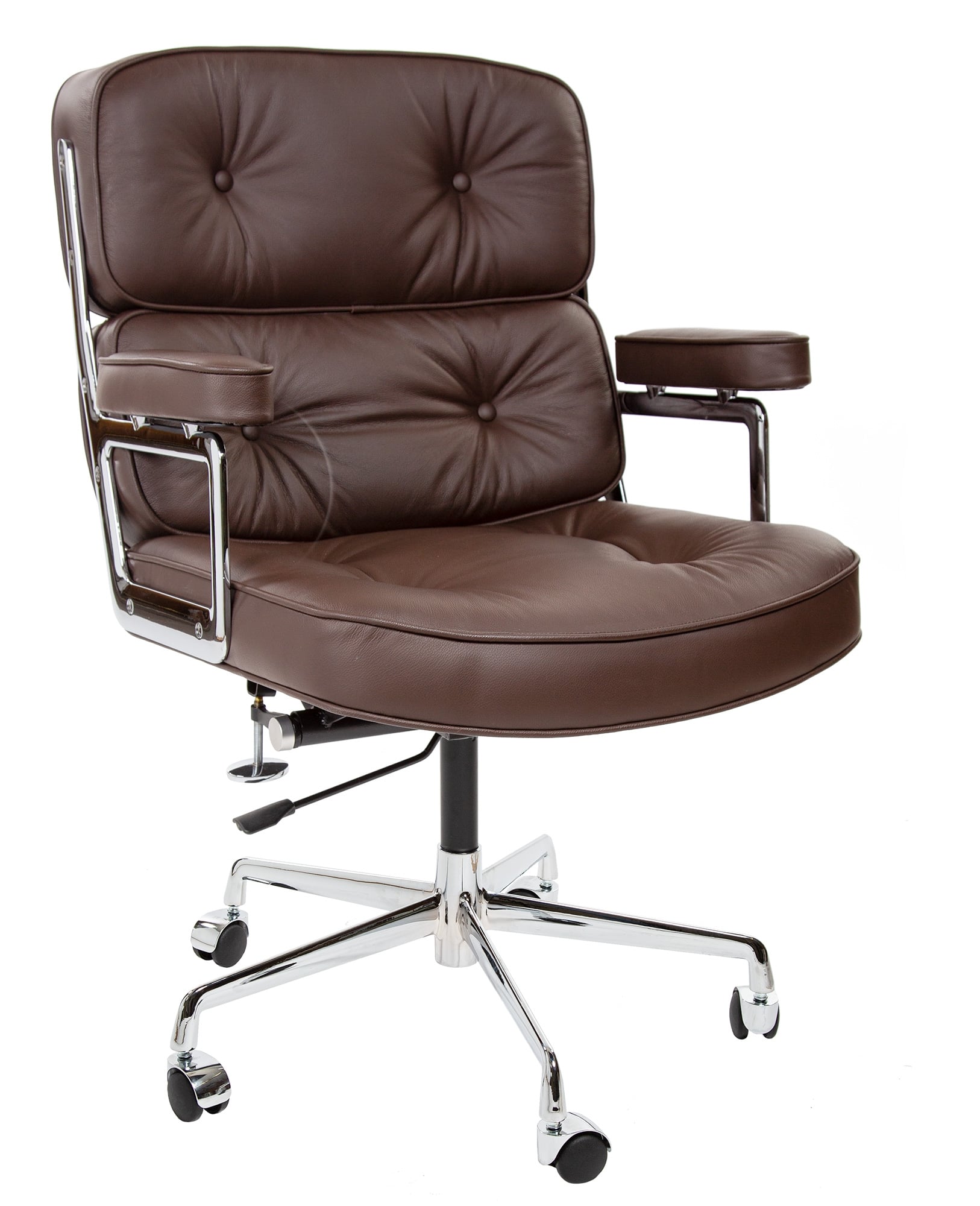 Charles Eames style, Office chair ES104 brown