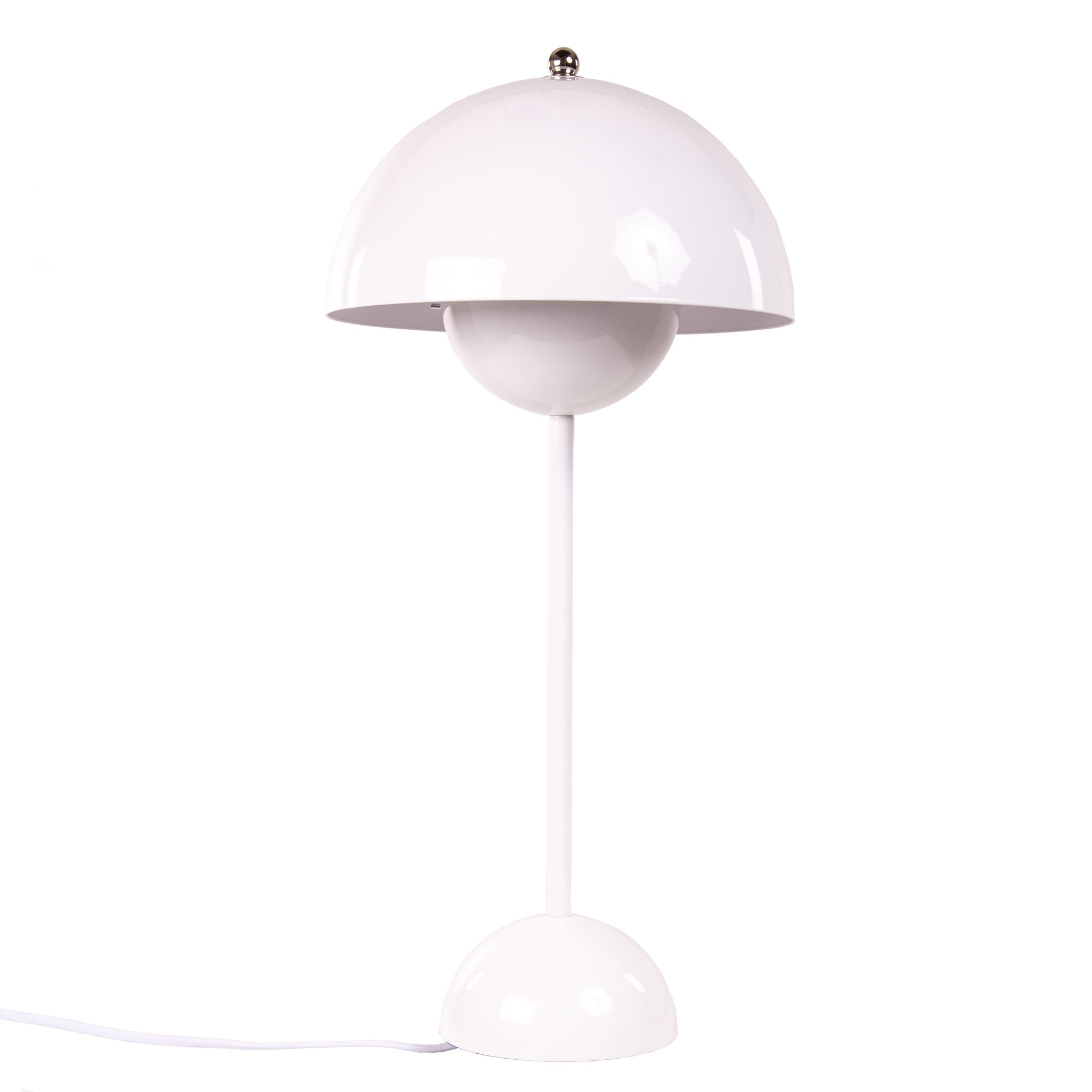 Verner Panton style, Table light Flower Pot VP3 white