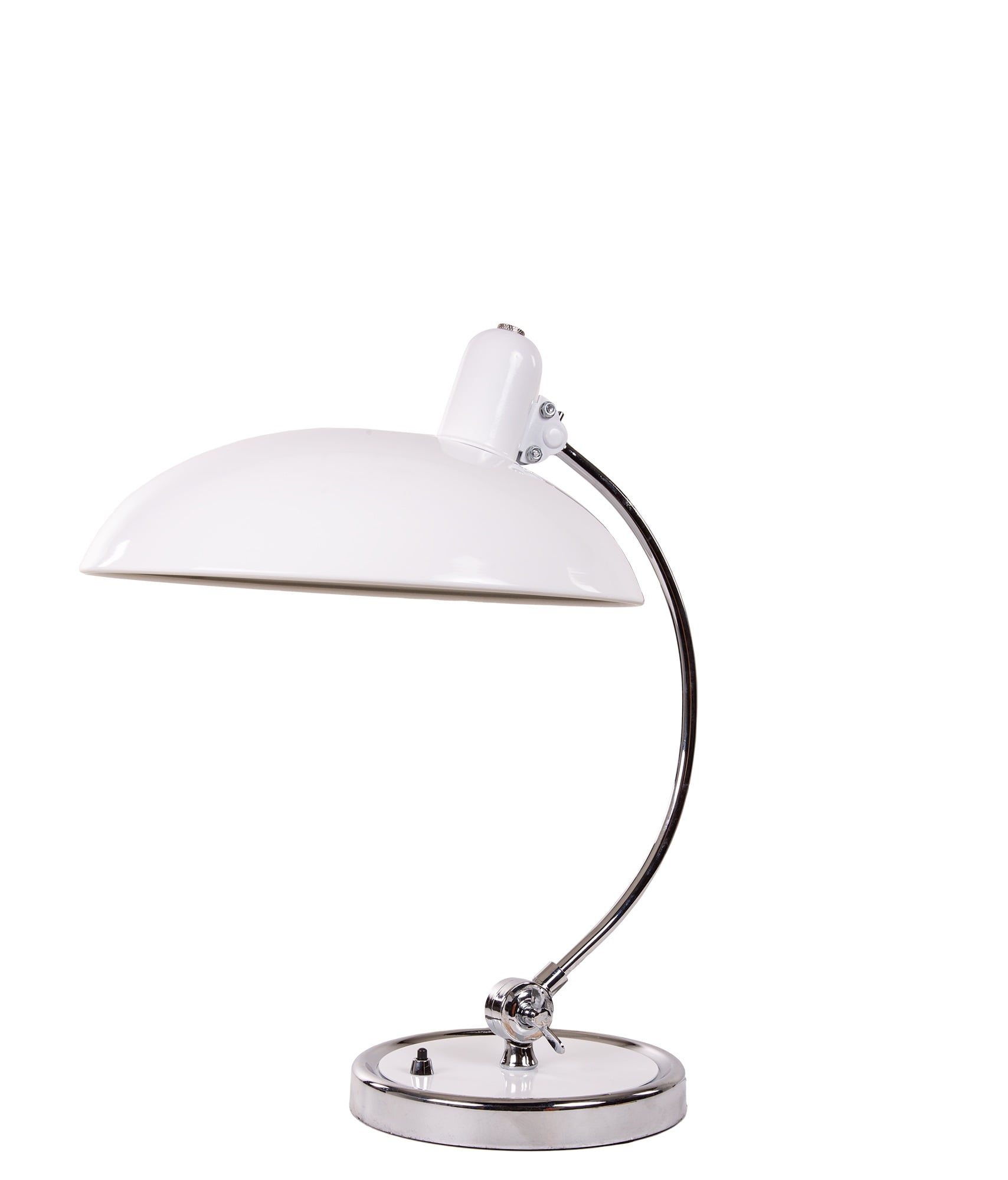 Christian Dell style, Table light Luxus white