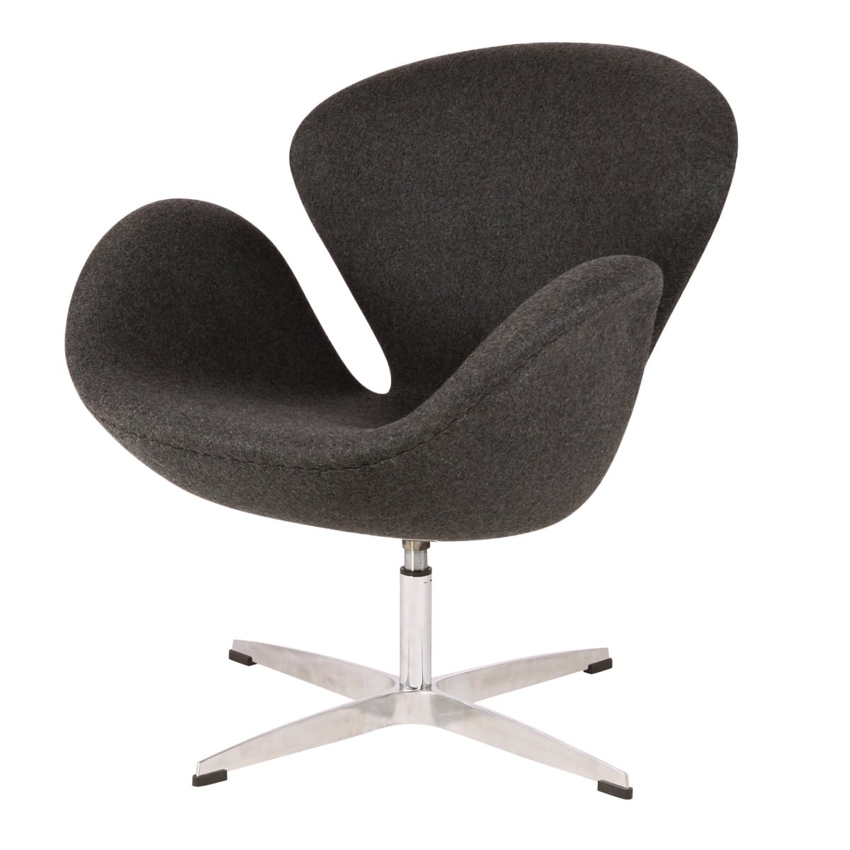 Arne Jacobsen style, Lounge chair Swan Cashmere grey