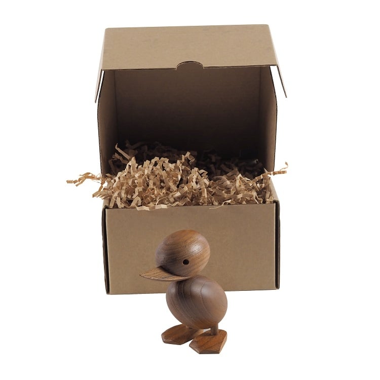 Dominidesign style, Wooden doll Duckling natural
