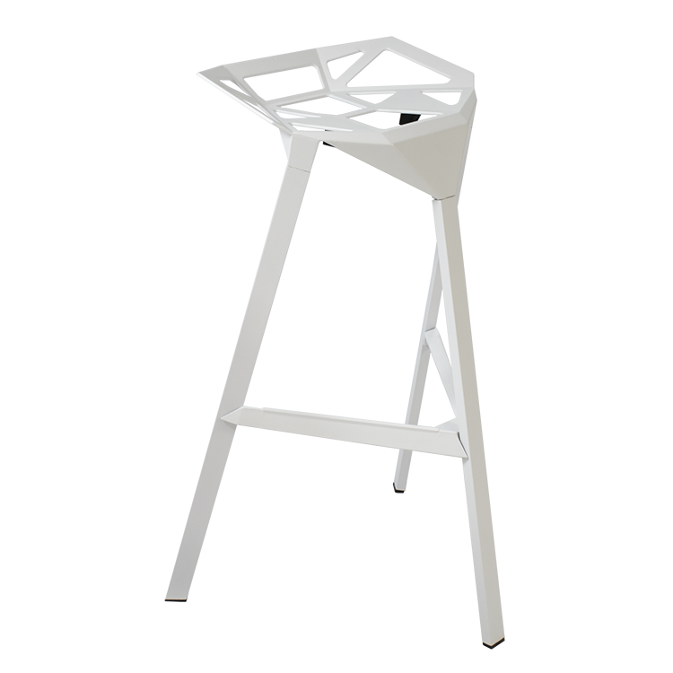 Konstantin Grcic style, Barstool One stool white