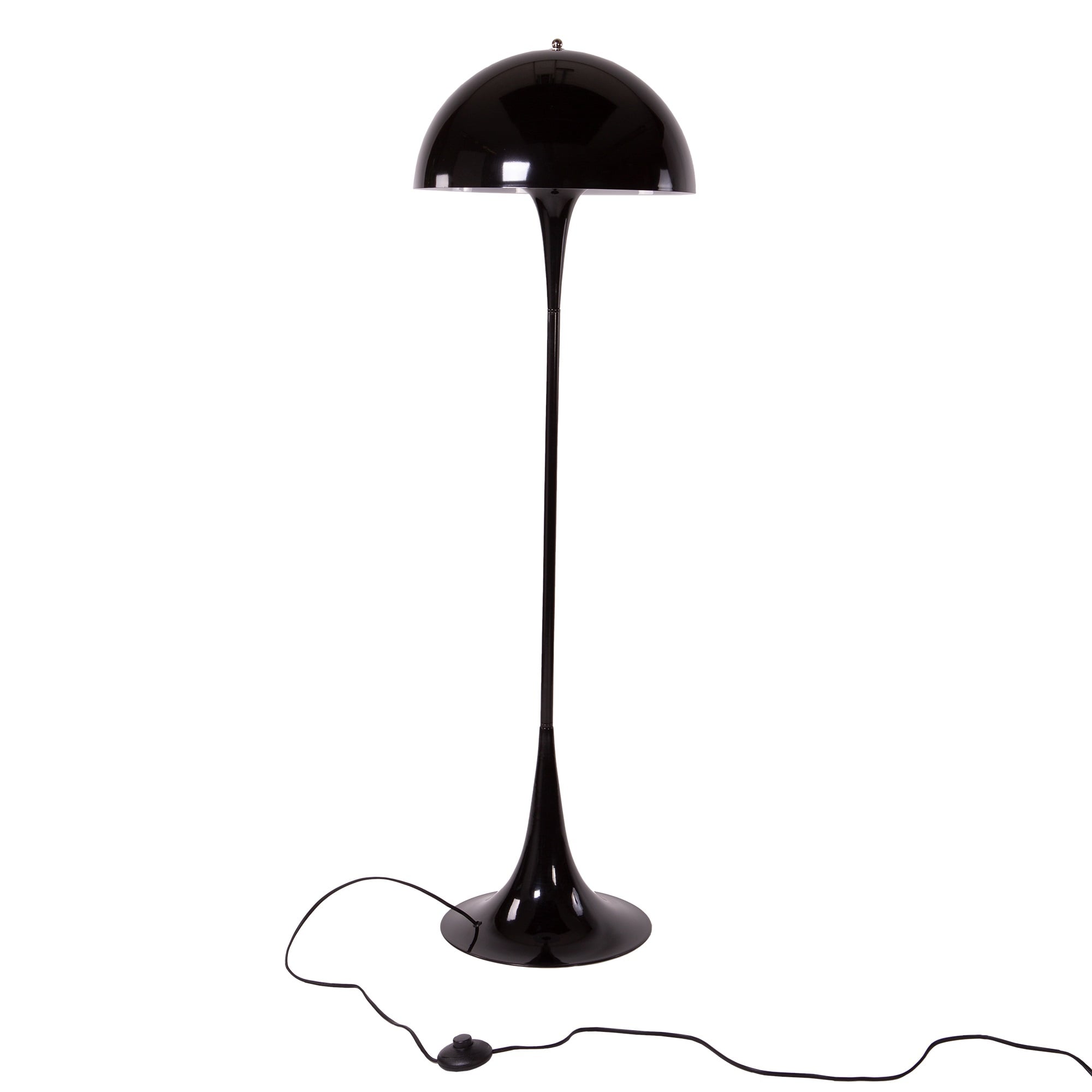 Verner Panton style, Floor light Panton Hella black