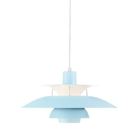Poul Henningsen style, Pendant light DPH50 Pendant Lightblue